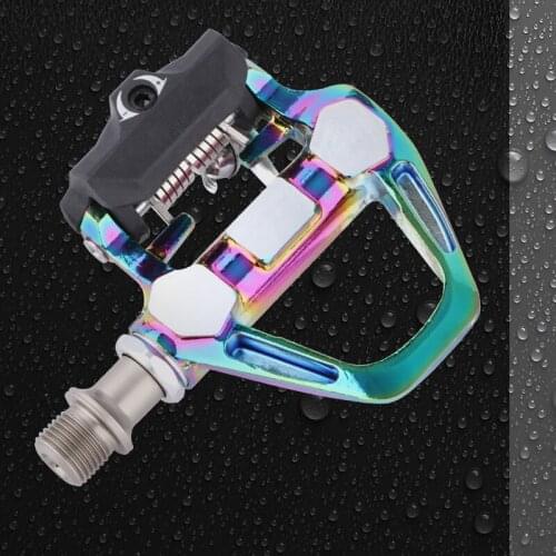 Aluminum Alloy Road Bicycle Self-locking Pedals Bike Cleats Pedals Sealed Bearing Road Cycling Pedals R550 For Shiman System