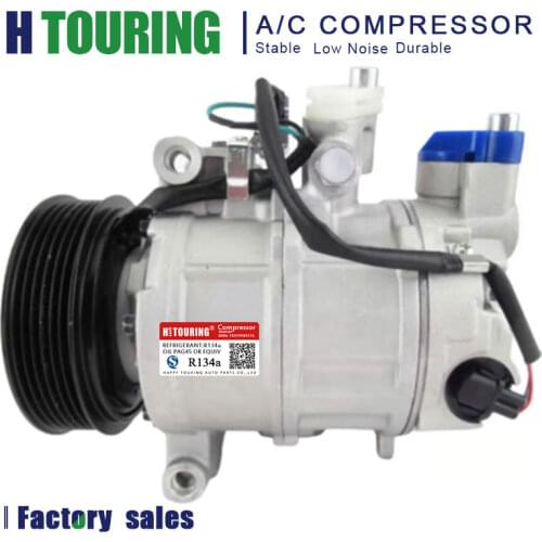 AUTO CAR A/C AC AIR Compressor 6SAS14C For AUDI Q7 A6 17 3.0L 4M0820803M 4M0820803K 4471400310 4471401511 6pk