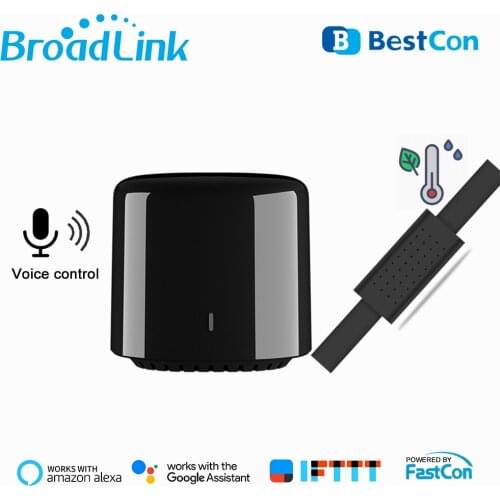 Broadlink Bestcon RM4C Mini WiFi IR Remote Controller Automation Modules HTS2 Smart Humidity Temperature Sensor Alexa Compatible