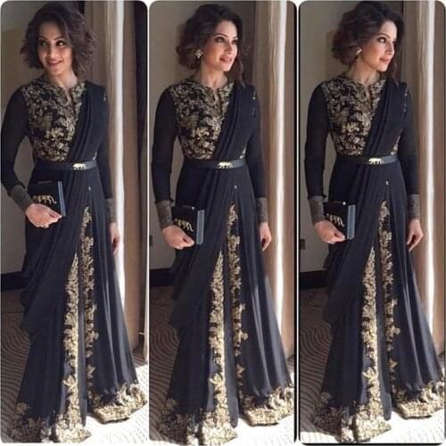 Black Chiffon Women Wedding suit Mother Of The Bride Dress Appliques Evening Dress Custom Dress Wedding Guest Dress Plus Size