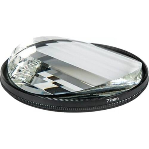 Diameter 77mm Photographic Foreground Blur Film TV Props Pentaprism SLR Accessories Filter Camera Special Effects Lens