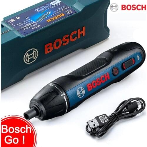 BOSCH GO Mini Electrical Screwdriver 3.6V lithium-ion Battery Rechargeable Power Drill with box Electric Professional Tool Go1