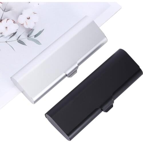 Fashion Slim Matte Hard Metal Spectacles Glasses Protection Eyeglasses Case Holder Box Eyeglasses Case Travel Box Gifts