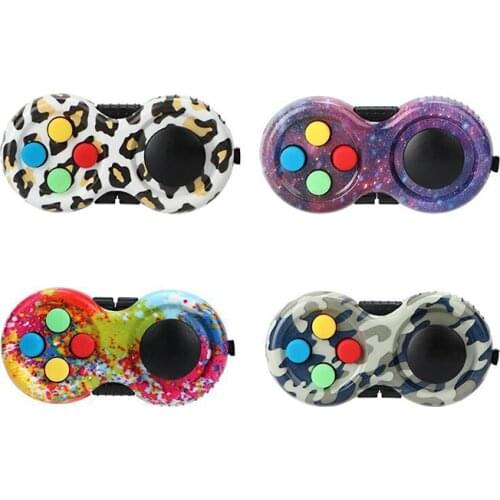 EDC Fidget Antistress Toy for Adults Children Kids Fidget Pad Stress Relief Squeeze Fun Hand Anxiety Sensory Toy Christmas Gift