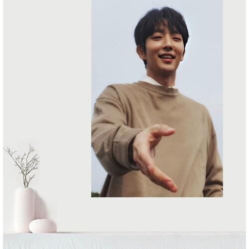 Custom Lee Dong wook Canvas Painting Home Room Wall Decoration Canvas Posters And Decoration Pictures