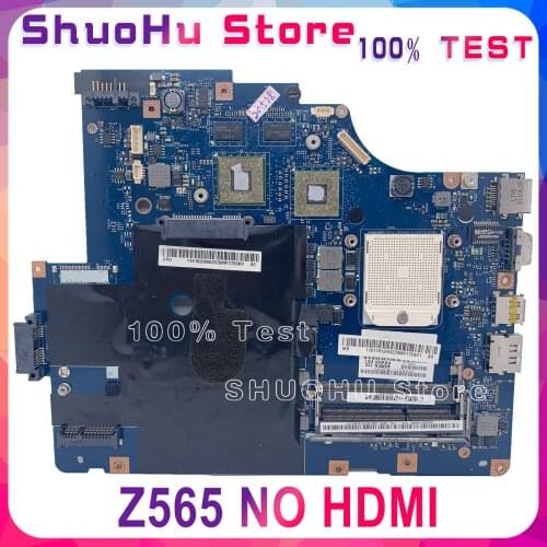 KEFU LA-5754P Motherboard For Lenovo G565 Z565 Laptop Motherboard Z565 Motherboard Test Mainboard no HDMI