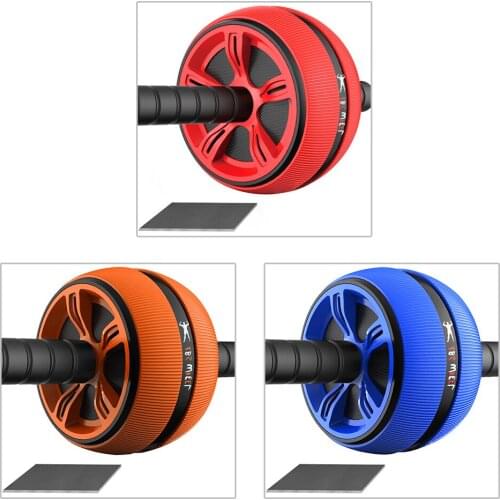 Abdominal Exercise Wheel Abdominal Rollers Exerciser Fitness Workout Gym Great For Arms, Back, Belly Core Trainer