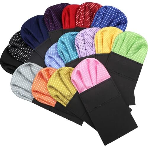 2PC Fashion Formal Bowtie Paper Hanky Set Soft Thin Classical Dot Solid Colorful Pocket Square Butterfly Bow For Banquet Wedding