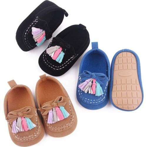 2021 Baby First Walkers Toddler Newborn Girl Boy Shoes Soft Rubber Sole Infant Casual Shoes 0-18M