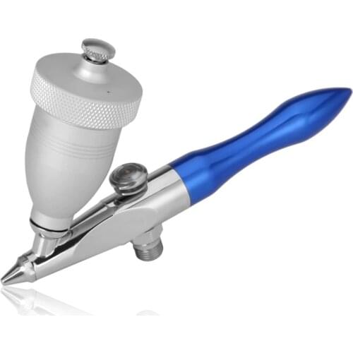 Sandblaster Airbrush Gun Kit in carrying case complete with accessories can erase color errors, rust removal