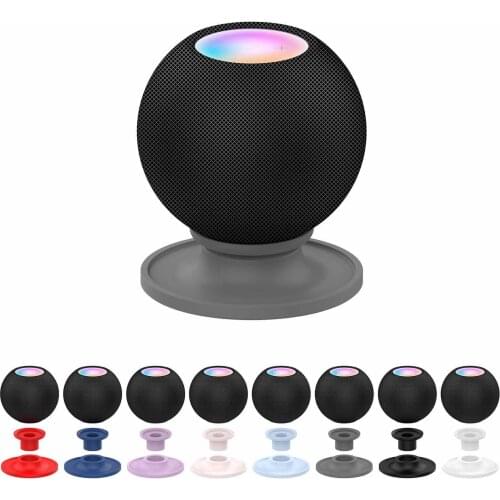 Silicone Smart Speaker Stand For HomePod Mini Stand HomePod Mini Speaker Holder For Apple HomePod Mini Stand IN STOCK