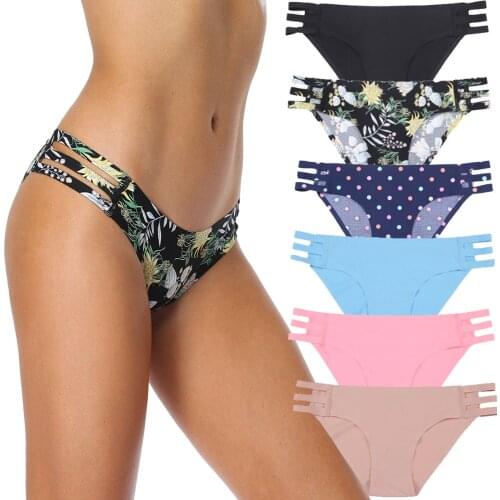 6 Pcs Womens Panties Seamless Underwear For Woman Sexy Lingerie Briefs Female Lingerie Sports Women Underwear New Sale BANNIROU