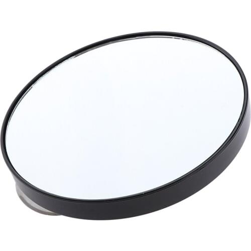 2pcs Black 10x Magnifying Mirror For Makeup Wall Suction Mini Makeup Mirrors