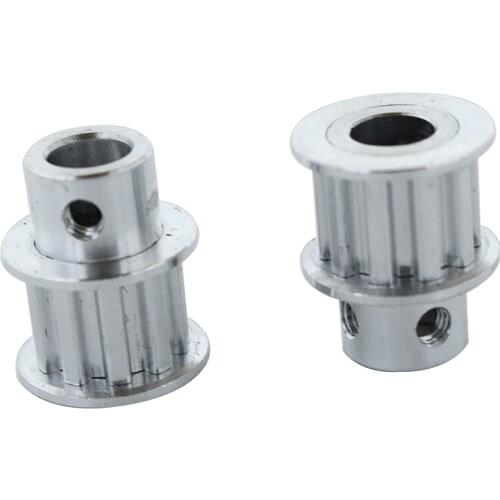 Aluminum Alloy BF Type XL 10 Teeth 3.175/4/5/6/6.35/8mm Inner Bore Timing Pulley 11mm Width 5.08mm Pitch Synchronous Wheel