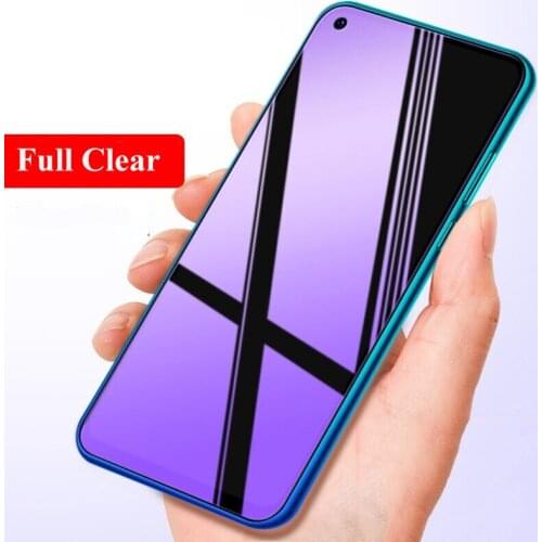 10pcs Anti Blue Glass Huawei P40 lite P20 lite 2019 Tempered Glass Screen Protector Huawei P30 lite Full Cover glass
