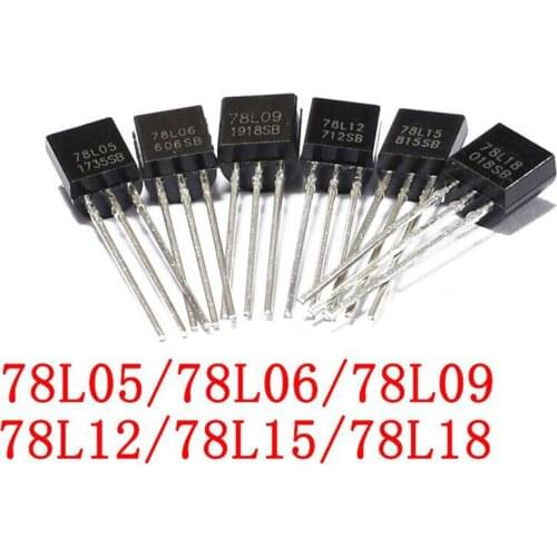 50PCS TO-92 78L05 78L06 78L08 78L09 78L10 78L12 78L15 79L05 79L08 79L09 79L12 79L15
