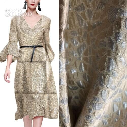 American style multi color stone geometric jacquard brocade fabric for dress coat jacquard tissu tecidos stoffen cloth SP4822