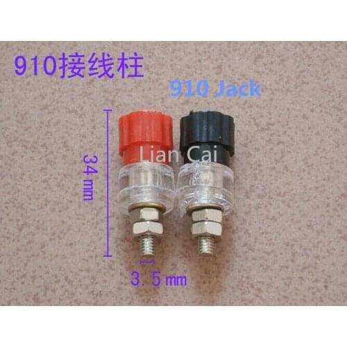 Free Shipping 100pcs/lot 910 Wiring Terminal Binding Post Terminal Block Wire Holder Connector Base