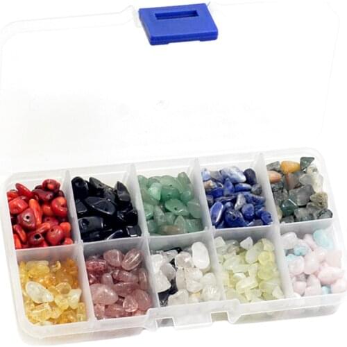 150g Natural Stone Beads With 1mm Hole Tumbled Stones For Necklace Bracelet