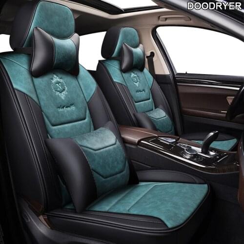 DOODRYER leather car seat covers For kia rio k5 stinger niro cerato mohave sorento stonic soul sportage ceed optima car seats