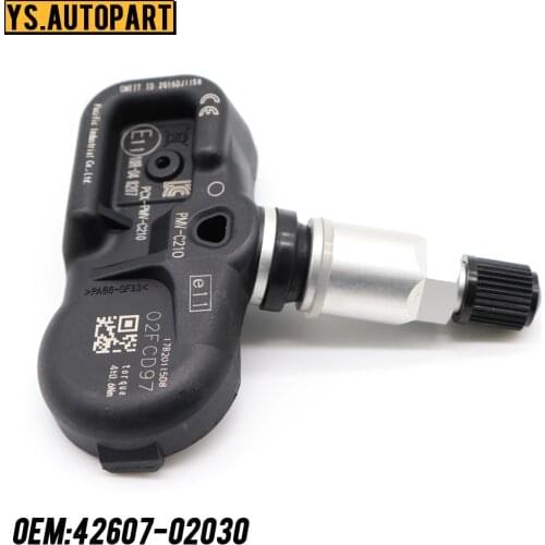 FOR Toyota Prius Yaris Tundra Sequoia Sienna Venza 433MHz PMV-C210 TPMS Tire Pressure Sensor 42607-02031 4260702030 28103-CA101