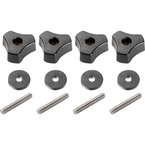 M6-40T M6-70 Nut Quick Acting Hold Gasket Down Clamp Screw Slide Block Clamps Hand Knob T-Slot T-Track Block Clamps Wood Working