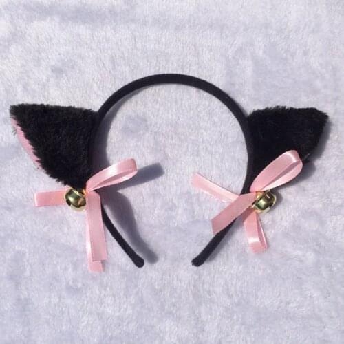 Fashion Cat Ear Headband Women Cotton Wool Trendy Headband Cute Hair Band Hair Hoop Rabbit Ears Headwear Women Hair Accessories