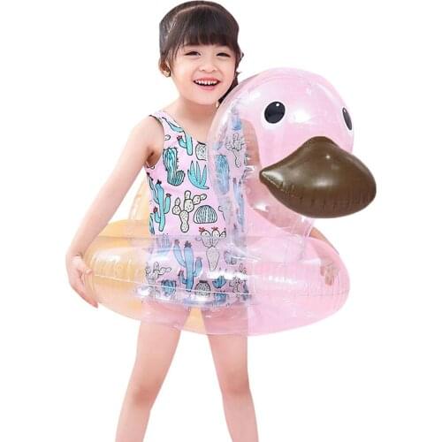 Inflatable Kids Baby Swimming Ring Summer Beach Party Pool Toys Swimming Circle Pool Float Seat Accessories
