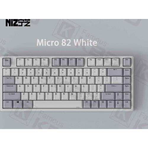 NIZ keyboard micro82 capacitance wireless dual-mode full key programmable