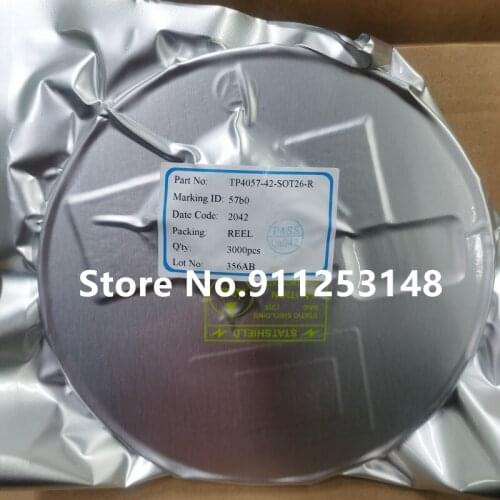 Wholesale 50pcs/lot TP4057 SOT23-6 600mA lithium battery charger Original