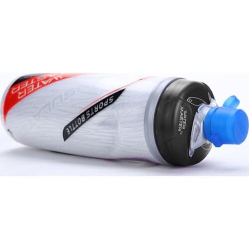 610ml Bicycle Bottle Outdoor Sport Keep Cold Bottle Cooler Warmer Bike Plastic Water Bottle Cycling Climbing Hiking Drink Bottle