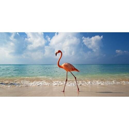 Flamingos Towel Custom Microfiber Beach Towel Animals Handdoek serviette de plage toalha Travel Gym Sport Drying Shower Towels