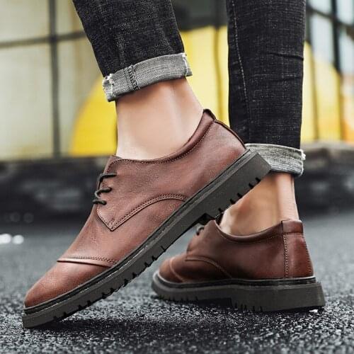 Fashion Summer Classic Business Mens Lace Up Dress Shoes Fashion Elegant Formal Wedding Shoes Men Slip on Office Oxford Shoes