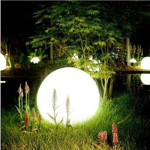 Christmas party wedding decoration 40cm waterproof illuminated floating led ball light rgb led furniture
