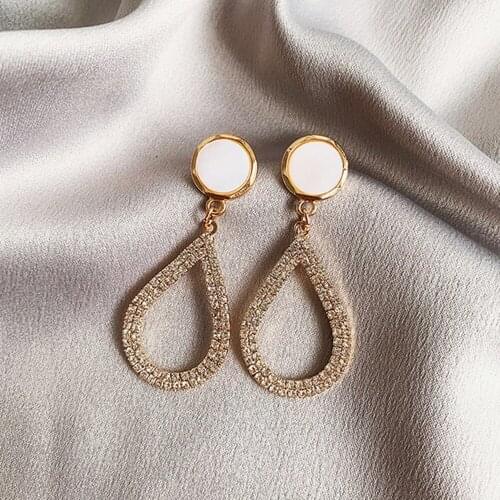 Waterdrop high quality retro luxury earrings Drop Earrings Womens earrings