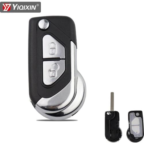 YIQIXIN 3 Buttons For Citroen DS3 For Puegeot Uncut HU83 Key Blade Housing Cover Flip Remote Key FOB Case Shell Auto Parts
