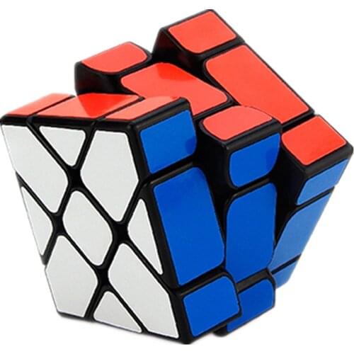 YJ Fisher 3x3 Black Speed Cube Yongjun Fisher Magic Cube Puzzle toy
