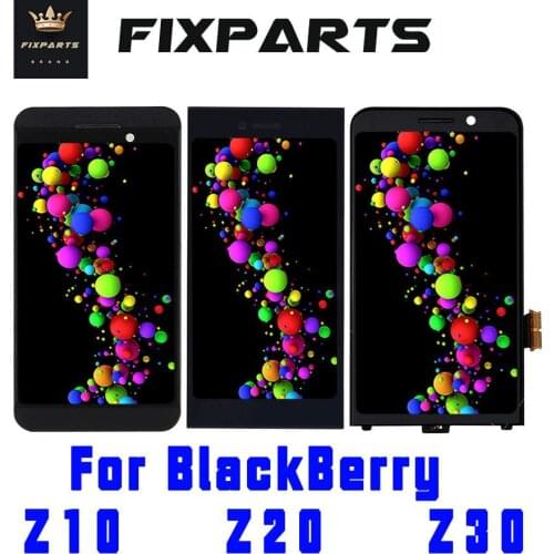 Z20 LCD For BlackBerry Z30 LCD Display Touch Screen Digitizer Assembly For Blackberry Z10 LCD With Frame Replacement Parts