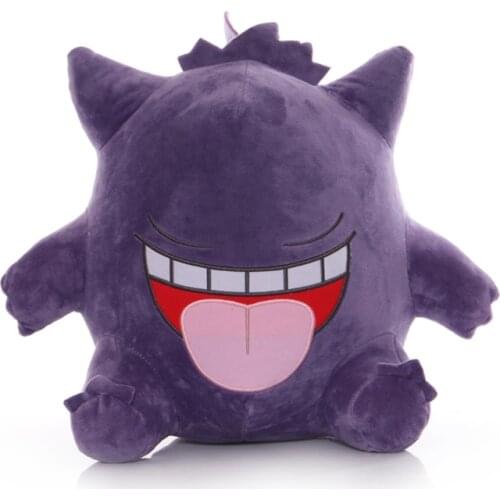 1pcs TAKARA TOMY Pokemon Gengar Plush Toys 35cm Gengar Plush Soft Stuffed Animals Toys for Kids Children Gifts