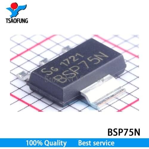 10PCS BSP75N BSP75 SOT223 New original