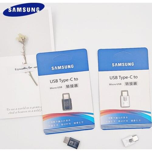 Samsung S10 Note 10+ S20 USB Type C to Micro Adapter Converter For Galaxy S20FE S21+ Note20 Ultra S9 S8 Plus S7/S6Edge J7 J5 A72