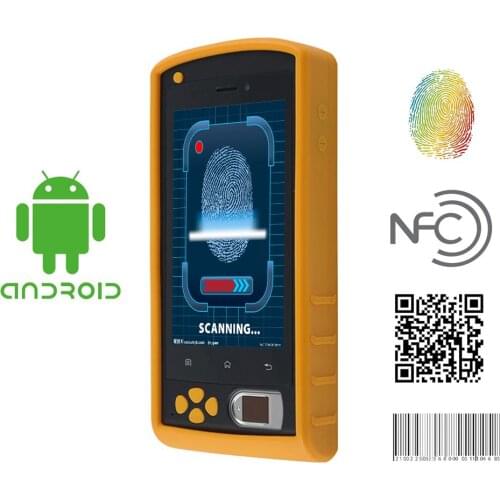 Bio Biometric Android 6.0 Fingerprint Tablet Terminal BT Fingerprint Reader Barcode Scanner GPS Web Cloud Time Recording