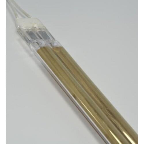 355mm 400V 2000W With CE certificate Fast-start fast response half -white halogen heat lamps