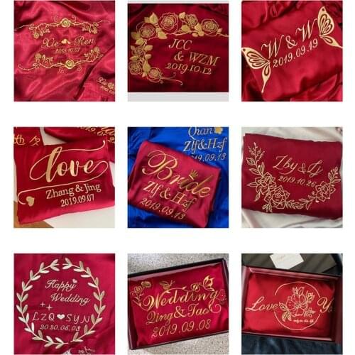 Custom link Wedding Bride Bridesmaid Robe Kimono Gown Sexy Women Bathrobe Nightgown Short Sleepwear