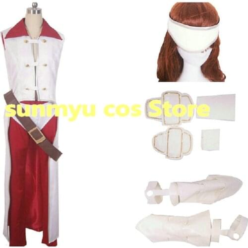 FINAL FANTASY IX FF9 Beatrix Cosplay Costume,Custom Size Halloween Wholesale Good Quality