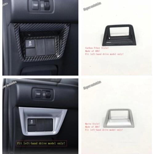 Lapetus Left Side Control Dashboard Button Switch Frame Trim ABS Accessories Interior Fit For Honda Insight 2019