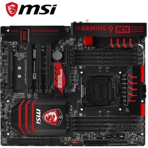 For MSI X99A GAMING 9 ACK Motherboard LGA 2011 V3 DDR4 For Intel X99A X99M Desktop Mainboard SATA III PCI-E X16 Used