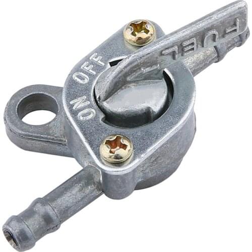 Fuel Petrol Tank Switch Tap Petcock Gasoline Valve With Two Ends On/Off Switch For Cross-country Motorcycle ATV Moped