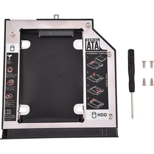 Professional HDD Bracket SATA3.0 HDD Internal Enclosure Hard Disk Drive CD-ROM Bracket for Lenovo ThinkPad E550/ E550C/ E555