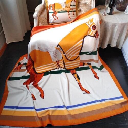 Luxury Flannel Blanket Soft Throw Blanket Square Bedspread Bed Cover Sofa Quilted Cover Blankets Fleece Home Blanket On The Bed